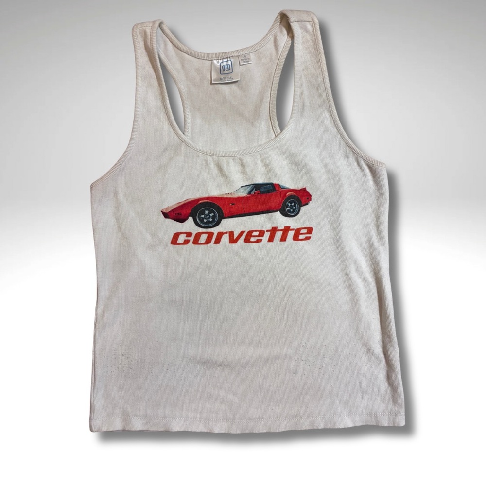 VTG Corvette Americana Classic Official Licensed GM Racerback Women’s Tank
